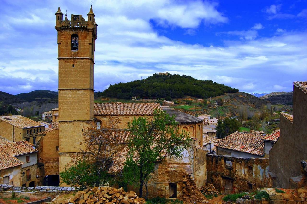La Posada Del Arba El Frago Exteriér fotografie